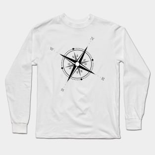 Minimal Boat Design High Quality Long Sleeve T-Shirt